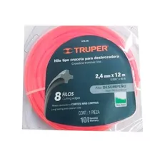 Nylon Tipo Cruceta Para Desbrozadora, 12 M X 2,4 Mm #hta-95