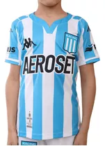 Camiseta Kappa Niño Racing Club Titular 2022