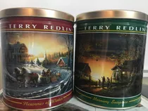 Latas De Colección Terry Redlin De 13cm