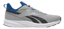 Zapatilla Reebok Hombre Runner 4 Gris Con Azul