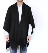 Ruana Poncho Mantón Hombre Fogonero Brasero Fogon