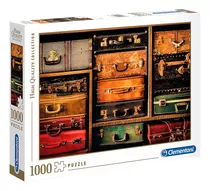 Puzzle 1000 Peças Malas De Viagem - Clementoni - Importado