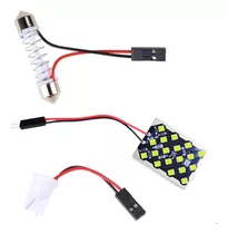 Placa 18 Led 3030 Luz Interior De Techo C5w T10 Tipo Fusible