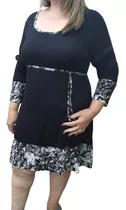 Vestidos Modal Con Recorte Bajo Busto T 48 Y 52