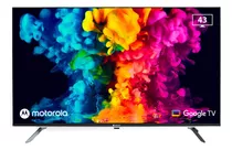 Smart Tv Motorola 2024 Mot43fle11 Dled Google Tv Full Hd 43  110v/220v