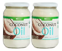 2 Aceite De Coco 100% Orgánico 500 Gr. Prensado En Frío