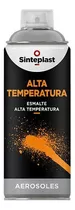 Pintura Aerosol Brillospray 440cc Altas Temperaturas 500c Mm Color Negro