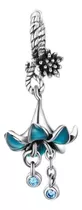 Charm Para Pulsera Flor Vida Colgante Plata Ley 925