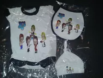 Set Bebe Body + Extras Rock Cute Toons Elegir Banda