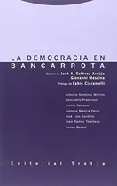 Democracia En Bancarrota, La - Aa. Vv, De Aa. Vv.. Editorial Trotta En Español