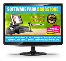 Software Programa De Ventas, Stock, Gestión De Drugstore