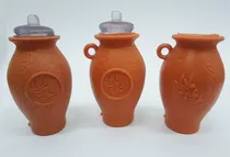 50 Chaveiros Botijas De Plástico ( Vaso De Alabastro)