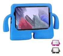 Funda Tablet Para Samsung Tab A7 Lite Infantil Con Manijas Color Azul