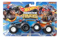 Pack C/ 2 Monster Trucks - 1/64 - Hot Wheels