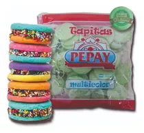 Tapitas P/ Alfajores Verde X250gr Pepay