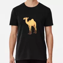 Remera Cartoon Camel Smoking Algodon Premium