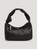 Bolso Negro De Hombro Con Correa De Tommy Jeans Mujer