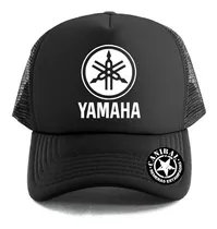 Gorras Trucker Yamaha Motos Logo Remeras Estampadas Canibal