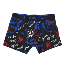 Boxer De Niño Lody Estampado Algodón Y Lycra Con Refuerzo 