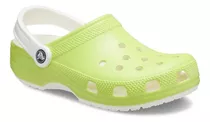 Crocs Classic Glow In The Dark Zuecos Fosforescente Unisex