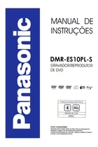 Manual Gravador Panasonic Dmr-es10 Impresso