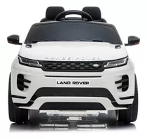 Carrinho Elétrico Infantil Ranger Rover Evoque Branco 12v