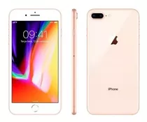  iPhone 8 Plus 256 Gb Dourado - Seminovo A+ Bateria 100%