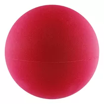 Uk Time Pelota Balón Yoga Pilates De Esponja 15 Cm Color Rojo
