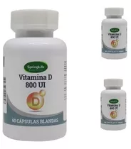 Vitamina D3 800 U.i. 180 Cápsulas Blandas