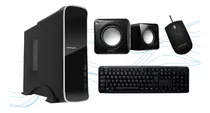 Gabinete Kit Kelyx Lc727-08a (fuente+teclado+mouse+parlante)