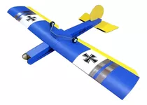 Aeromodelo Pastinha Stick Azul Completo E Controle Sem Motor