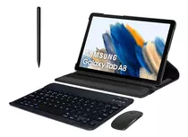 Case + Teclado Abnt2 + Mouse + Para Galaxy Tab A8 X200 X205