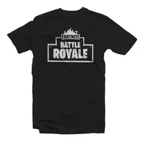 Remera Niño Fortnite Battle Royale Hambuerguesa