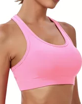 Top Malla Push Up Deportivo Mujer 100% Lycra Importado 