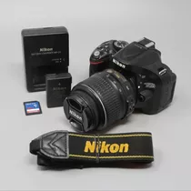 Cámara Nikon D5200 Lente 18-55 Mm 