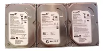 3 Disco Rígido Seagate 3.5  500gb Pc Sucata Sem Garantia Para Retirada De Peças