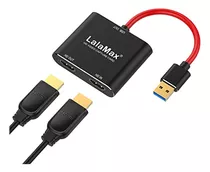 Tarjeta Capturadora De Video Hdmi Lalamax, 4k Streaming Y