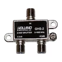 Holland Splitter 2 Salidas 3.5db Divisor De Señal Antenas