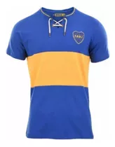 Camiseta De Boca Dama Con Cordón Vintage (boca Oficial)