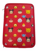 Cartuchera Tsum Tsum - Ppr Solution - 2 Pisos - Lec2ptsum Color Rojo/negro