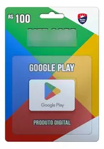 Google Play Gift Card R$ 100 Reais