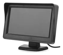 Tela Fixa Monitor Veicular 4.3 Vídeo Lcd Para Câmera Ré