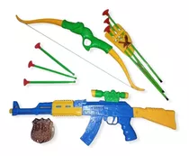 Brinquedos Arco E Flechas Infantil Porta Flechas Criança