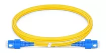 Patch Cord Fibra Óptica Sm 9/125 Sc-upc A Sc-upc Dx 3 Metros