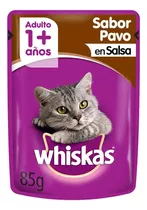 Whiskas Pouch Pavo X 12 U. X 85 Grs. C/u.