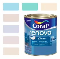 Tinta Para Paredes E Tetos Anti Mofo Coral Renova 800ml