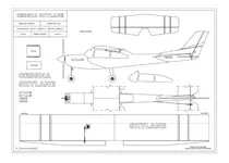 Planta Aeromodelo Cessna Skylane