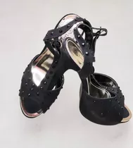 Zapatos De Tacón B9975-01marca Lady Stork Discontinuos 