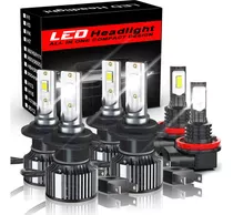 Kit Faros Luz Led H7 H8 30000lm Para Mercedes-benz Alta/baja