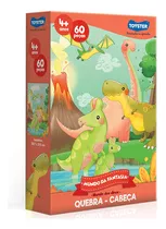 Quebra-cabeça 60 Peças Mundo Dos Dinos Toyster 2769